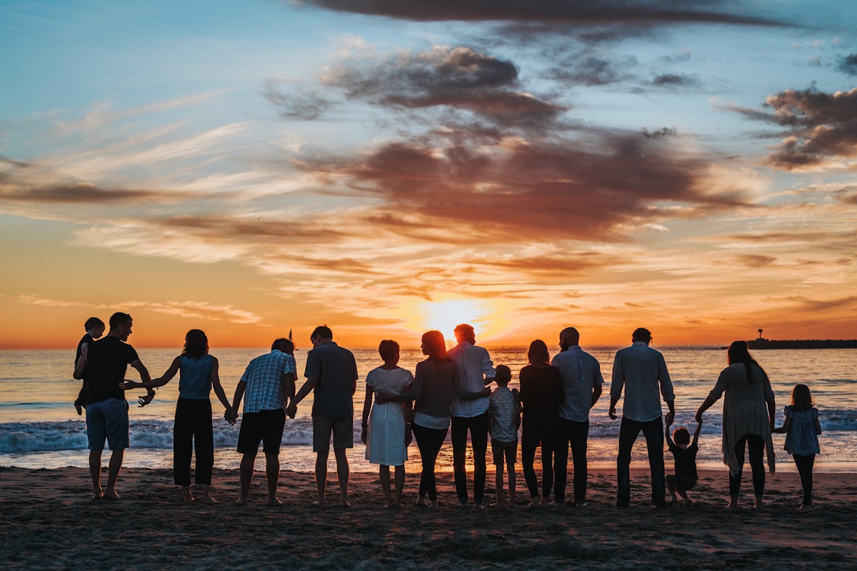 Family together at home representing family therapy